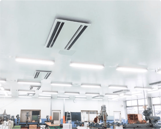 岡山県 津山工場高等専門学校 実習室 After